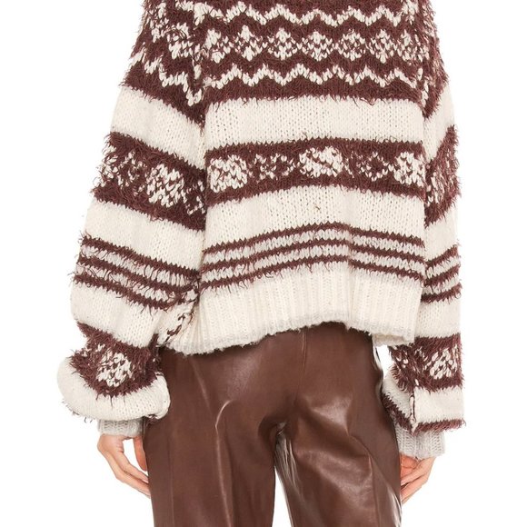 Free People Chunky Turtleneck Sweater - Picture 5 of 9